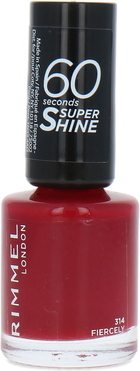 Rimmel London Rimmel 60 Seconds Super Shine Nagellak - 314 Fiercely