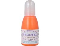 Tsukineko Brilliance Re-Inker - Parelmoer Oranje