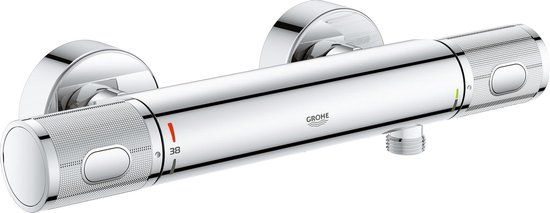 GROHE Precision Feel Thermostatische Douchekraan - Chroom - 12 cm - CoolTouch - Waterbesparend