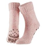 Morethansocks - Wollen huissokken dames - Antislip zool - Fluffy sokken - Wintersokken dames - Warme sokken dames