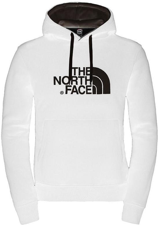 The North Face Drew Peak PLV Hoodie Trui - Heren - TNF White/TNF Black