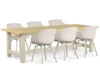 Lifestyle Garden Furniture Lifestyle Salina/San Francisco 260 cm dining tuinset 7-delig