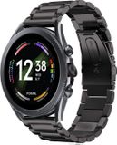 Strap-it Titanium smartwatch bandje - Zwart