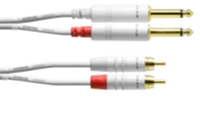 Cordial CFU 3 PC-SNOW - 3m - Wit