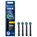 Oral-B CrossAction Brosse à dents - Noir - 4 Pièces