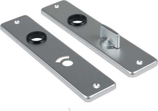 Ami Kortschild - WC57/5 - aluminium F-1 - Wit