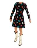 Desigual Girl Knit Dress Long Sleeve meisjes Jurk