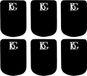 BG Mondstukplakkers 0.8 mm Zwart - Small