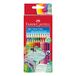 FABER-CASTELL Colour Grip kleurpotloden, 24 stuks, breukbestendig