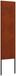 vidaXL Privacy Screen Fretwork Rusty 32 x 140 cm Weather-Resistant Steel