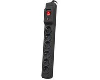 Armac Multi M6 Serie - Stroomverdeler - Zes Stopcontacten - 10m Kabel - Met Aardingsbescherming