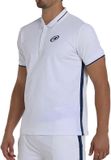 Bullpadel Leiro 25v Polo Shirt White Men's S Polyester Lente/Zomer