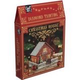 Top1Toys Diamond Painting kersthuisje 3D 20x20x14 cm