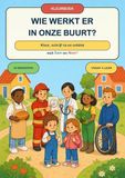 Qui travaille dans notre quartier ? : Couleur, écris et découvre avec Sam et Noor !