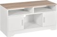 HOMCOM TV-standaard - Hout - 105x40x52cm - Wit
