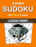Jumbo Large Print Sudoku: Hard – Volume 1