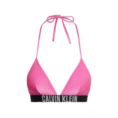 Calvin Klein Voorgevormde Triangel Bikinitop - Roze