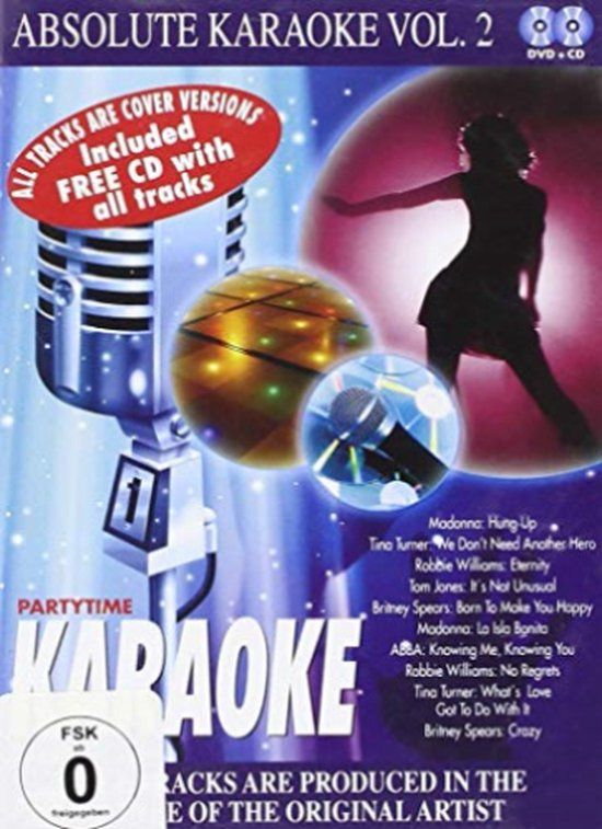 Party Absolute Karaoke 2 DVD