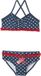 Playshoes Kinderbikini Hartjes Marineblauw UV-bescherming