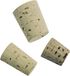 Rayher hobby materialen Hobby punt kurken - 72x stuks in 3 formaten - Knutselen kurken set