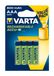 Varta Rechargeable AAA 800 mAh NiMH Batteries - 4 Pack
