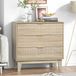 Commode 3 tiroirs aspect bois 80 x 40 x 80,5 cm