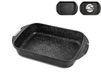 H&H Rotisserie steen met antiaanbaklaag 25x20 cm