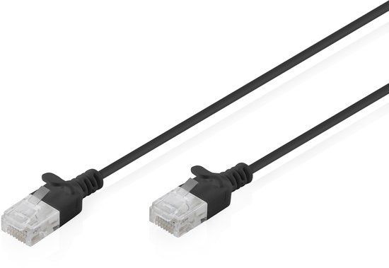 Digitus DK-1618-020S-BL netwerkkabel Zwart 2 m Cat6 U/UTP