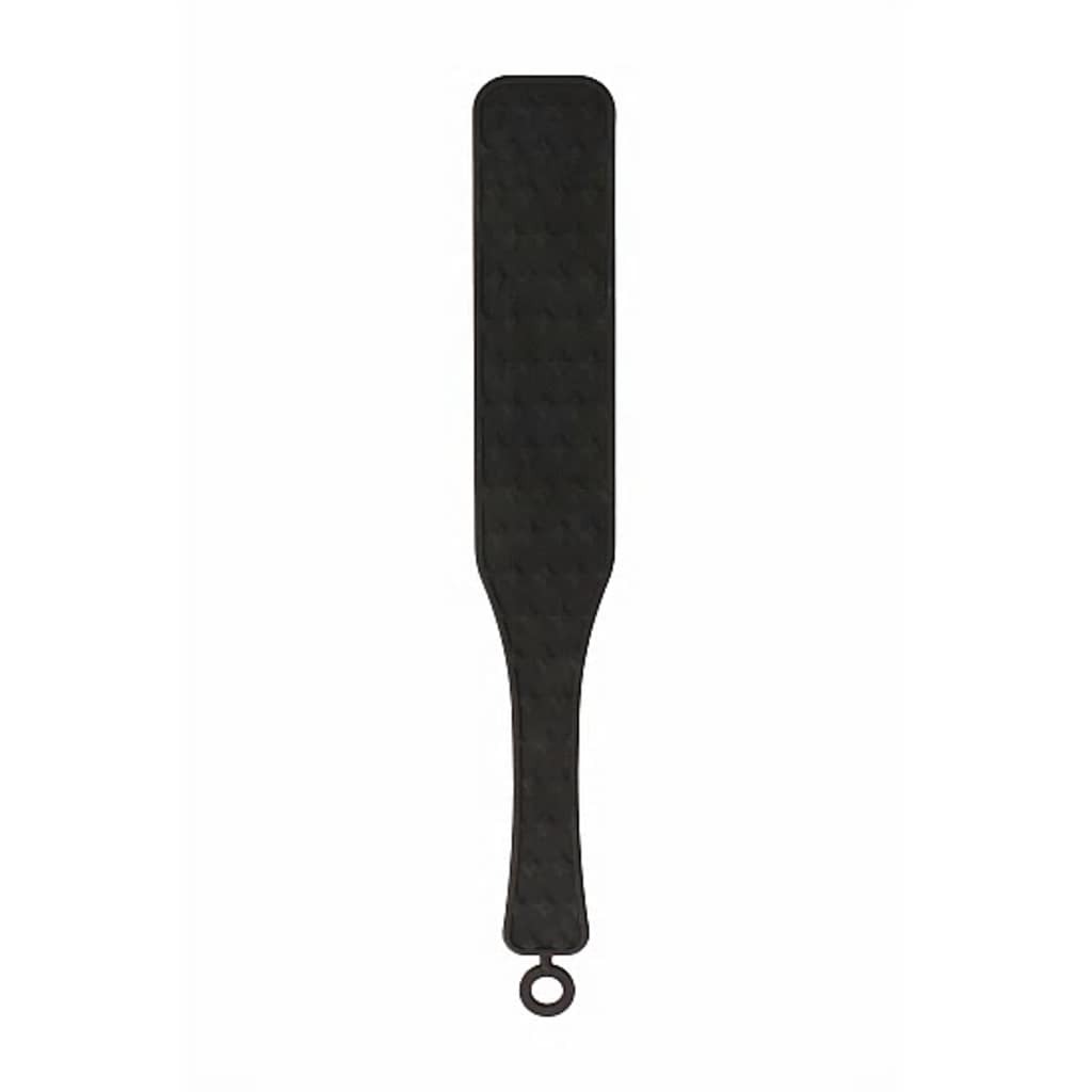 Shots - Ouch! Silicone Textured Paddle - Black