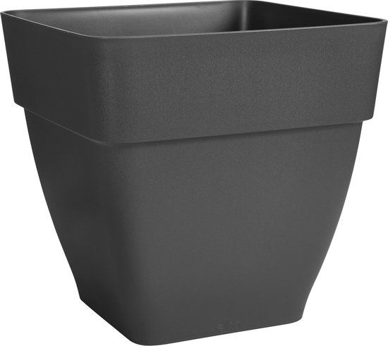 Elho Vibia Campana Vierkant 37 - Bloempot voor Buiten - Antraciet