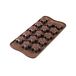 Silikomart Siliconen vorm chocolade winter sterren SCG 45
