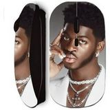 Lil Nas X Brillant Zwarte draadloze muis