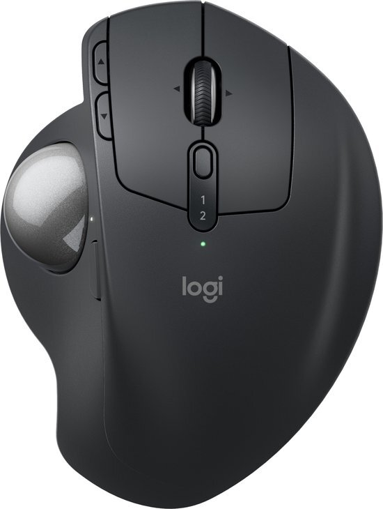 Logitech MX Ergo S - Draadloze Muis - Ergonomisch - Bluetooth - Graphite