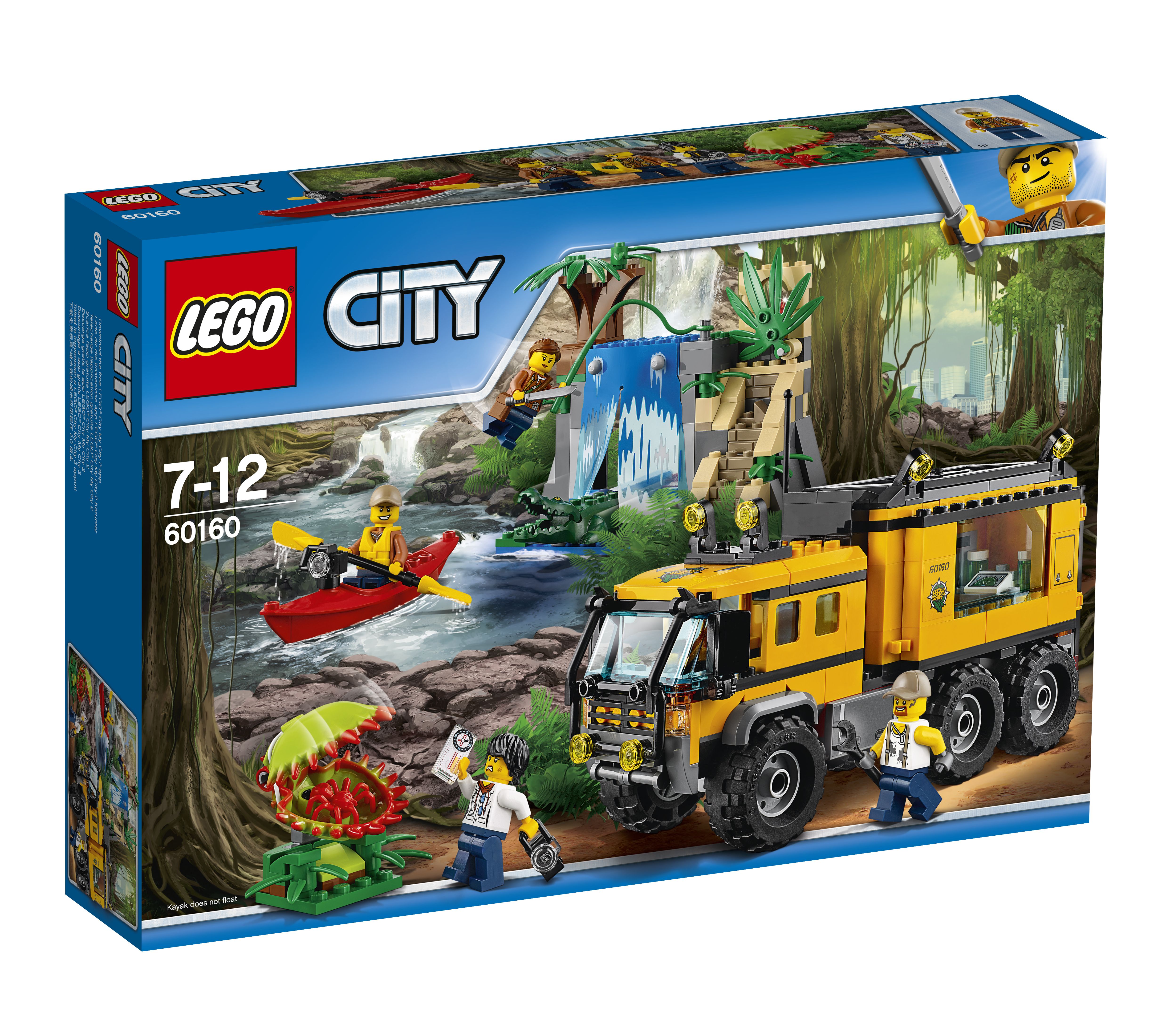 LEGO City Jungle Mobiel Laboratorium 60160 - Bouwspeelgoed