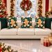 PETTI Artigiani Italiani Ginger kerstkussenslopen, 35 x 35 cm, 2 stuks