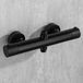 Merkloos Thermostatische Douche Mixer Wandmontage Zwart