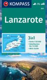 241 KOMPASS Wanderkarte 241 Lanzarote 1:50.000