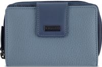 Bugatti Sina Portemonnee RFID-bescherming Leer 13.5 cm - Dames - Horizontaal - denim