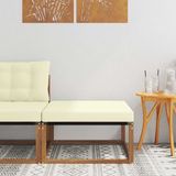 vidaXL - Voetenbank - Massief Acacia Hout - Naturel