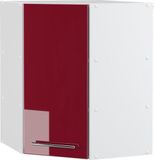 Vicco Fame-Line Hoek hangkast – 57 cm Bordeauxrode hoogglans