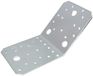 Set de 10 plaques de montage, 135°, dimensions 105x105x90x3 mm