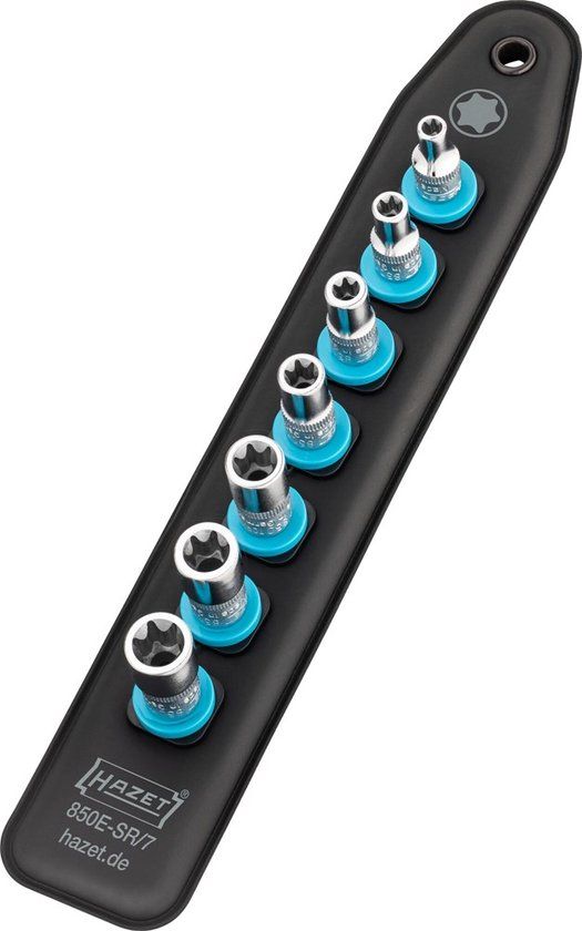 Hazet - Doppenset 1/4 E-Torx - 850E-SR/7