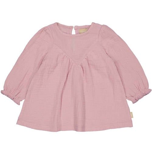 QPI Newborn korte jurk roze