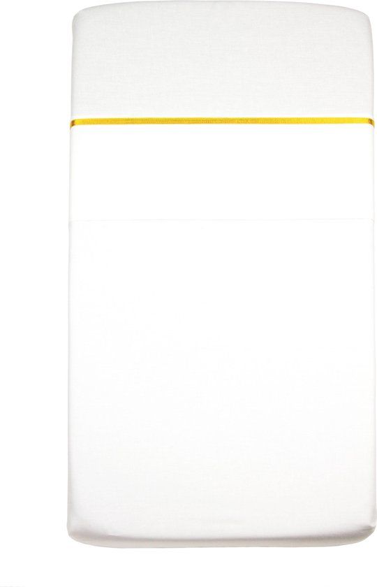 Briljant Baby Ledikant Laken met Bies - 100x150 - Oker