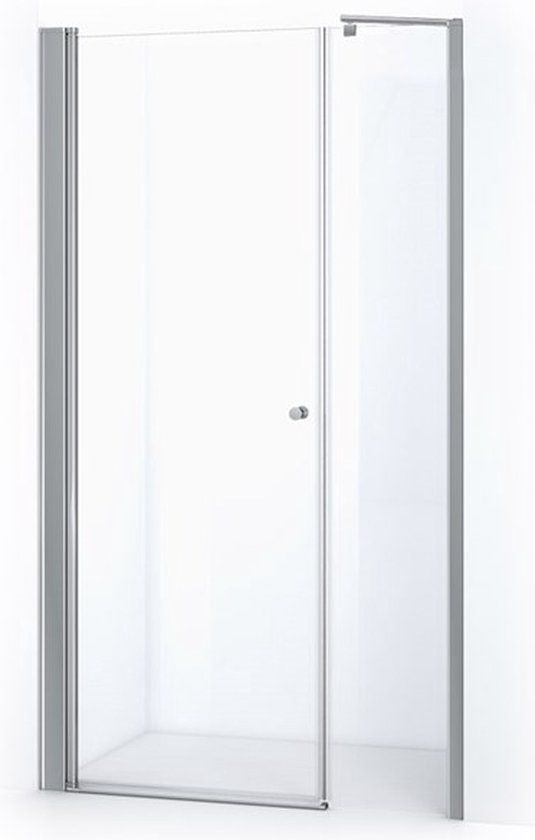 Maxaro Douchewand met Draaideur Zircon Comfort 130cm Chroom