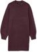 VERO MODA Robe en maille 'BESTI' rouge foncé