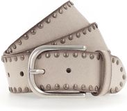 Vanzetti Leren Riem 40mm Leather Belt W105 Dark Vanilla Crème