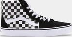 Vans SK8-HI Checkerboard Heren Sneakers Zwart-Wit