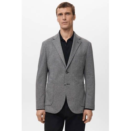 Mango Man Colbert Grijs