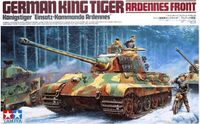 Tamiya Modelbouwpakket Militaire voertuigen - 35252 German Kingtiger Ardennen Fro. w/3 Figures Plastic - 1:35 - Modelbouw